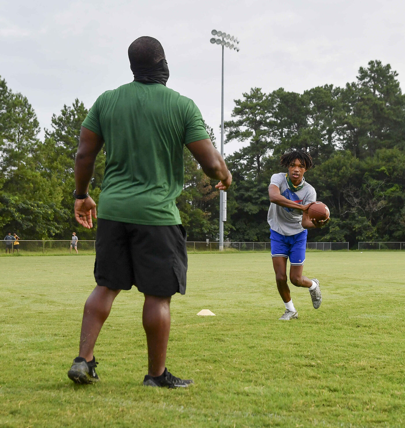 West Florence High School football practice